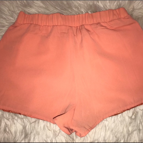 Blu Pepper Shorts Adorable Coralpeach Colored Blu Pepper Shorts